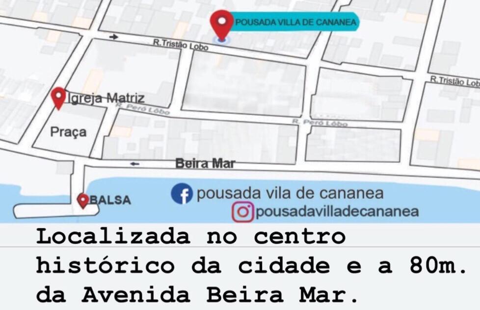 Pousada Villa De Cananea Cananeia Bagian luar foto